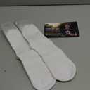 Lux Dual Grip Socks - Soccer Grip Socks for Men and Women - DualGrip Engineered for Performance & Comfort - Anti-Slip Design for Soccer White