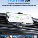 Car Phone Holder for Toyota Tundra 2007-2013 Accessories,Ultra-Stable Clip with Anti-Shake,360 Rotation Smart Phone Mount