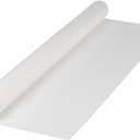 Hoffmaster 114000 Plastic Table cover Roll, 300' Length x 40" Width, White (3600" x 480" (Rectangular))