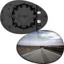 Driver Side Mirror Replacement for Mini Cooper 2007 2008 2009 2010 2011 2012 2013 2014 2015 - Left Side Mirror Glass, Rear View Mirrors Glass with Power Heated