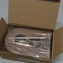 4 Pcs Walnut Wood Light Switch Cover Brown Outlet Covers Wall Plate Decorative Boho Plug Plate Vintage Rustic Contemporary Interior Room Home Decor (13 * 8.2cm,Arch Double Hole)