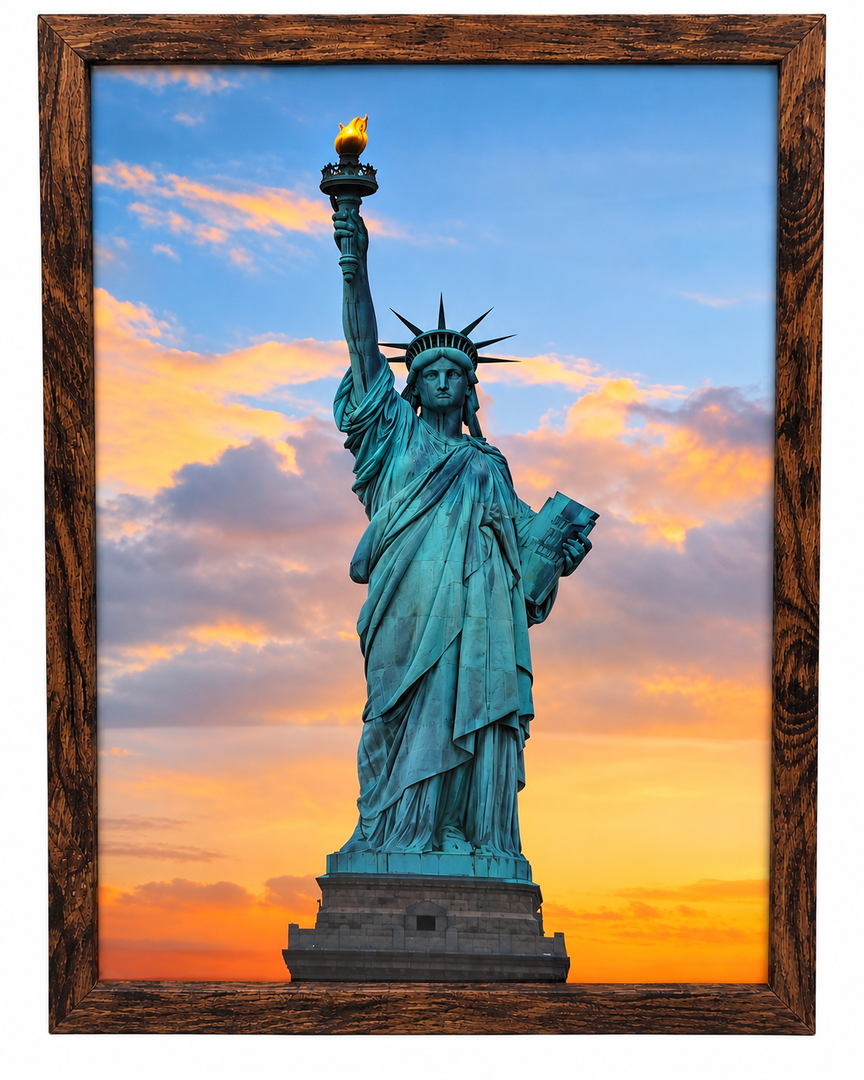 SESEAT 16x24 Picture Frame Brown, Poster Frames Wall Decor Hanging, 1 Pack