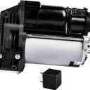 1643201204 Air Suspension Compressor Pump Compatible with 2007-2012 Mercedes Benz W164 X164 GL320 GL350 GL450 GL550 ML320 ML350 ML450 ML500 ML550 ML63 AMG