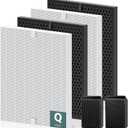 5510 5520 Air Purifier Filter Q Replacement for Winix 5510 5520 PlasmaWave Air Purifier, High Efficiency and Activated Carbon Filter Combo Pack, Part # 1712-0123-00, 2 Set