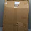 3Pack Foldable Storage Bins - Frame Storage Box Linen Fabric Stackable Clothes Container Organizer with Clear Window & Carry Handles Large Capacity (Extra Large-100L, Black)