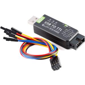 Industrial USB to Serial Adapter UART Serial Adapter FT232RL Serial to USB Converter USB to TTL Adapter Port Module Support Multi Systems and Multi Protection Circuits with Shell
