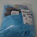 Aerial Silk Yoga Hammock & Swing for Home, Inversion Exercises, Starter Kit for All Levels - Durable with Extension Straps, Carabiners, and Pose Guide (4.5 yards, Sky-Blue)