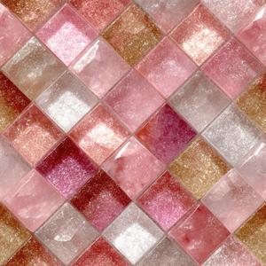 IOHEFY 10PCS 12x12 Inch Peel and Stick Floor Tiles Self Adhesive Vinyl Flooring Tile Glossy Mosaic Stickers Glossy Removable Wall Decals Kitchen Bathroom Laundry Mirror Fireplace DIY Home Decoration