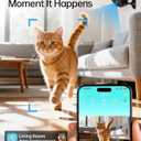 Small Nanny Cam for Home - 1080P Hidden Camera Wireless with Phone App, Indoor Security Camera for Pet/Baby/Older Adult, Motion Detection & Night Vision, Magnetic Small Camera Works with 2.4GHz WiFi