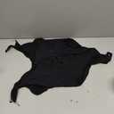 Ladies & Men's story Women Sexy lingerie Cami Garter Lace Up Basque Set with Panty (XX-Large, Black)