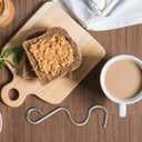 2 x Peanut Butter Stirrer Tool Set - Effortlessly Mixes Nut Butters, Perfect for Breads, Cakes & Cookies - Includes Scraper - Premium Kitchen Essential for Delicious Salads Tool