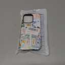 Compatible for iPhone 14 Pro Case Compatible with MagSafe [6ft Drop Tested] Rugged Shockproof Protective Phone Case for Women Men Collage Cute Bows Italy Summer Lemon Aesthetic Design Multicolor