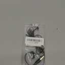 Black Single Earset Headset Microphone Headworn Over Ear Hanging Condenser Mic Compatible with Shure Wireless Bodypack Transmitter System with Mini XLR 4 Pin TA4F Plug