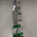 BOOMIBOO Over The Door Hooks, Sturdy Door Hanger, Towel Rack Towel Hooks for Bathroom 12 Hooks Large Over The Door for Bathroom, Bedroom, Kitchen (Black)