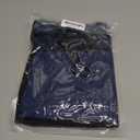 Walker Bag Basket with Cup Holder for Folding Walker Accessories for Seniors Elderly, Handicap, Foldable & Water Resistant Walker Storage Bags with Big Capacity - Dark Blue