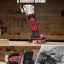 AVID POWER Cordless Oscillating Tool 20V Battery Powered Oscillating Multitool with 2.8 Oscillation Angle, Variable Speed Oscillating Saw w/ 31Pcs Accessories for Scraping/Cutting & Sanding