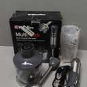Mueller Multistick 800W 4-in-1 Immersion Blender Handheld, 12 Speed Hand Mixer - Turbo Boost, Heaviest Duty Copper Motor, Titanium Blades Hand Blender, Milk Frother Wand, Whisk, Beaker, Chopper, Grey