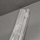 LazBlinds No Tools No Drill 1" Vinyl Mini Blinds, Cordless Blinds for Windows, Light Filtering Horizontal Window Blinds & Shades, 27" W x 72" H, White