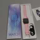 Kids Watch with Fitness Tracker No Phone/APP Needed,19 Sport Mode,1.5" DIY Dial,IP68 Waterproof,Sleep Monitor,Pedometers,Heart Rate,Great Birthday Gift for Boys Girls Teens 6-14 (Pink)