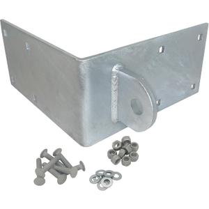 Floating Dock Outside Corner Hinge Plate Bracket, Male - Heavy-Duty Galvanized Steel (Male Plate)