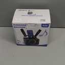 Karaoke Machine, Portable Bluetooth Speaker with 2 Wireless Microphone for Adults & Kids with LED Lights, Karaoke Microphone with PA System Supports USB/TF/AUX, Gift for Party (Pink)