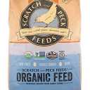 Scratch and Peck Whole Grain Layer Mash Chicken and Duck Feed - 40 lbs Bag - Corn-Free and Soy-Free - 16% Protein, Certified Organic and Non-GMO Project Verified Chicken Food (40 Pound (Pack of 1))