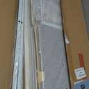 DUMOS Dresser for Bedroom, Storage Organizer with 9 Drawers, Chest of Drawers with Fabric Bins, Sturdy Metal Frame, Wood Tabletop for Guest Room, Closet, Entryway, White