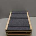 UMHUWOOD Dog Ramp for Couch, Bed, and Car  Adjustable, Portable, Foldable, Non-Slip Wooden Pet Ramp for Small, Medium, and Senior Dogs and Cats  Up to 19.5" High