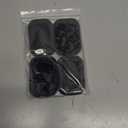 Furniture Wheel Stopper for Hardwood Floors - 4 Pack Rubber Non-Slip Bed Frame Stoppers - Caster Cups for Furniture, Sofa, Bed, Chairs