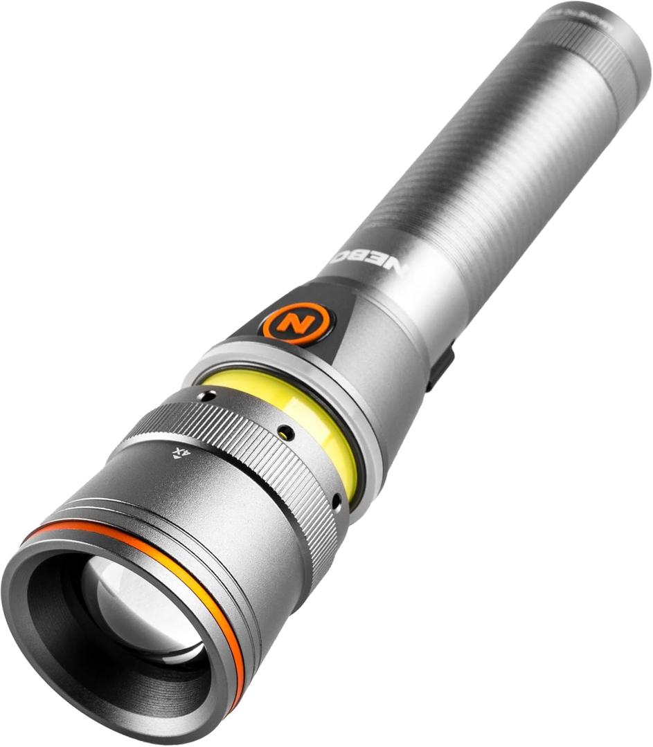 NEBO FRANKLIN TWYST | Rechargeable 400 Lumen Handheld Flashlight & Work Light