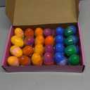 24pcs Prefilled Easter Eggs with Butter Slime, Stuffers Non-Sticky Putty Slime for Kids Easter Fillers Hunt Classroom Prize