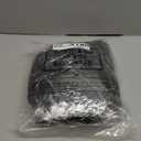 Dingion 59 Feet Christmas Tinsel Garland Metallic Twist Ornaments Hanging Glitter Xmas Garland for Christmas Tree Indoor Outdoor Decoration Party Supplies (Black)