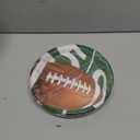 Creative Converting Dessert Plates, One Size, Brown