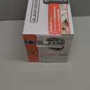 BLACK+DECKER 2-Slice Toaster, TR1278BD, Extra Wide Slots, 7 Shade Settings, 850 Watts, Frozen and Bagel Buttons (Compact)