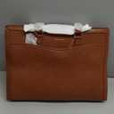 LOVEVOOK Laptop Tote Bag for Women, Office Work Bag Briefcase fit for 15.6 inch Laptop, Large Capacity Teacher Bag Handbag (17.3 inch, Retro Brown)