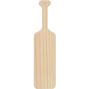 FameFame 15Inch Greek Fraternity Paddle, Solid Sorority Wood Paddle, Unfinished Pine Wooden Paddle, 1Pack (02 Series)