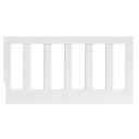 Oxford Baby Briella Crib to Toddler Bed Guard Rail Conversion Kit, White, Green Guard Gold Certified
