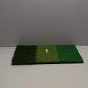 3-in-1 Golf Chipping Mat  Tri-Turf Golf Practice Mat for Indoor & Outdoor Use, Durable Grass Hitting Pad for Driving, Chipping & Putting Training, Portable Backyard Golf Trainer