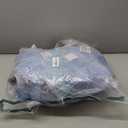 CO-Z Inflatable Adult Bath Tub, Free-Standing Blow Up Bathtub with Foldable Portable Feature for Adult Spa with Electric Air Pump (High-Density PVC) (Blue)