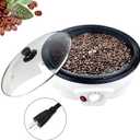 LUEUR Electric Coffee Roasters For Home Use,Coffee Bean Roaster Machine Coffee Bean Roaster For Stovetop, Countertop, Commercial Coffee Bean Roasting Machine 110V