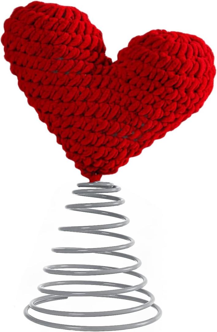 Shape Spring Christmas Tree Toppers Star Ornament with Cotton and Metal Designs for Festival Home Decoration