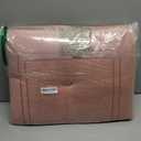 YIHOUSE Memory Foam Bath Mat Set, Bathroom Rugs Sets 3 Pieces, Non Slip Bath Mats for Bathroom, Super Soft and Water Absorbent Bath Rug Set, Machine Washable U Shape Toilet Rug,Pink