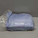 BEDELITE Flannel Sheets Queen Size Forever Blue - Super Soft Fleece Sheets Set Fluffy Extra Plush, 4 Piece(Include Fitted Sheet, Flat Sheet, 2 Pillowcases)