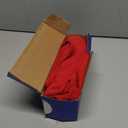 MIULEE Pack of 2 Red Decorative Pillow Covers 18x18 Inch Soft Chenille Luxurious Couch Throw Pillows Farmhouse Cushion Covers with Elegant Design for Sofa Bedroom Living Room Home Decor