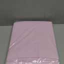 Amazon Basics Kid's Soft Easy-Wash Lightweight Microfiber 4-Piece Sheet Set, Full, Light Pink, Solid