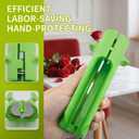 2pcs Rose Thorn Stripping Tools and 1pcs Florist Scissors, Thorn Remover, Flower Leaf Remover, Rose Thorn Remover for DIY and Gardening Work