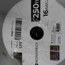 Monoprice Speaker Wire, CL2 Rated, 2-Conductor, 16AWG, 250ft, Black