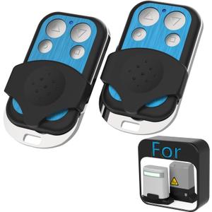 Bltezeit Remote Control for ME-GO & ME-BG Automatic Sliding Gate Opener (32-bit Board), 433MHz Driveway Gate Motor Hardware Accessory 2pcs