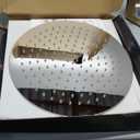 12 inch Ceiling Rainfall Shower Head Chrome - All Metal Stainless Steel Full Body Round Rain Shower with 120 Silicone Nozzles Modern Bathroom