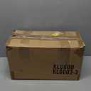 iSPECLE Chest Freezer Organizer Bins - 15.8~18.8 Inch Freezer Organizer Bins for 7 Cu.Ft Deep Freezer, 1 Hanging Basket and 3 Pack Stackable Freezer Organizer, 4 Pack Black